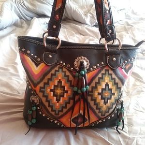 Beautiful Aztec concealed carry purse